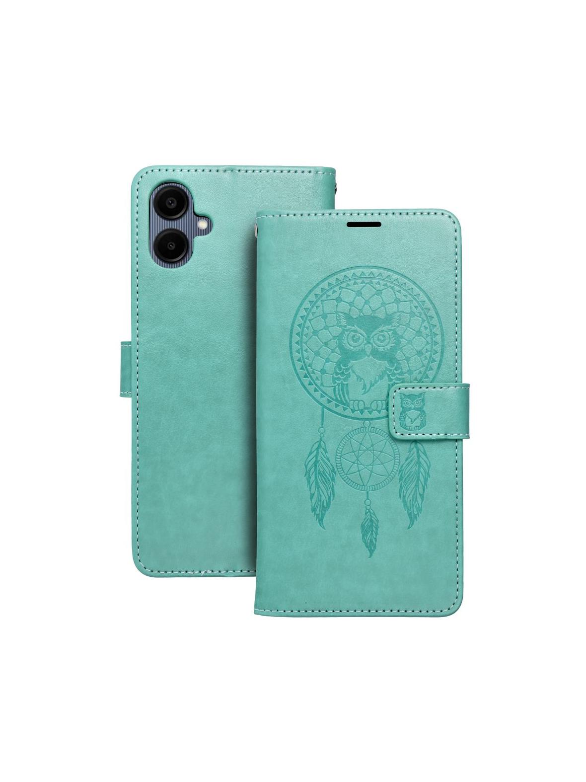 Kabura MEZZO Book do SAMSUNG A06 łapacz snów zielony