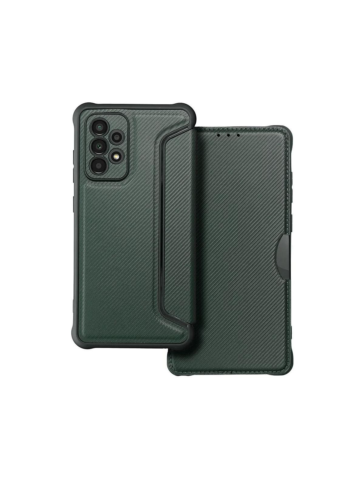Kabura RAZOR Book do SAMSUNG A53 5G ciemnozielony