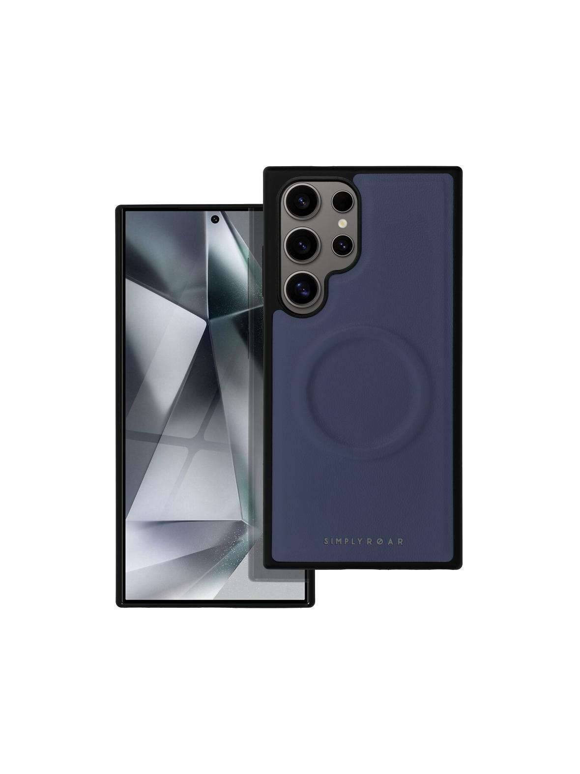 ROAR futerał MAG MORNING do SAMSUNG S24 Ultra Granatowy