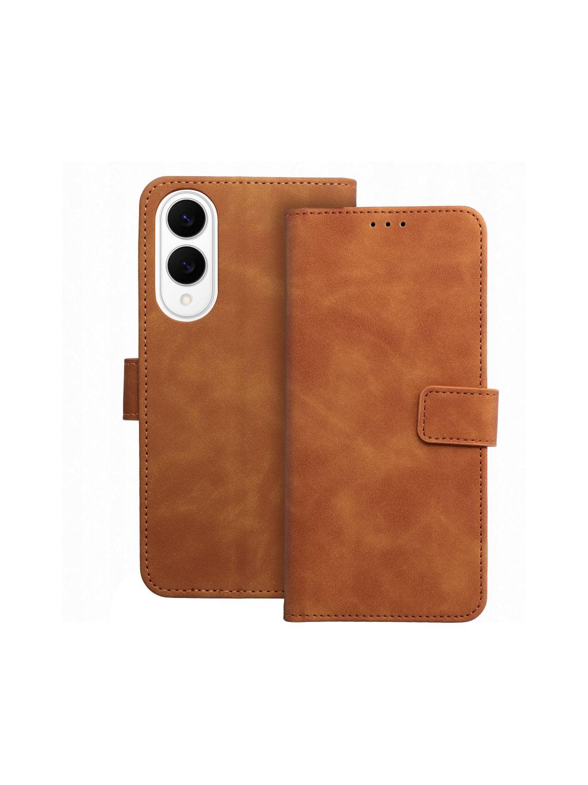 Kabura TENDER Book do SAMSUNG S25 Edge brązowy