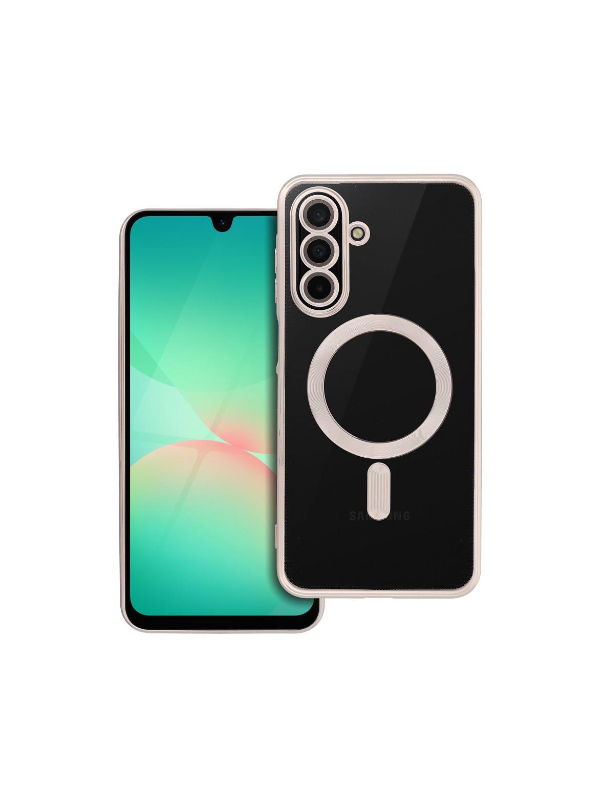 Futerał ELECTRO MAG COVER kompatybilny z MagSafe do SAMSUNG A26 tytanowy