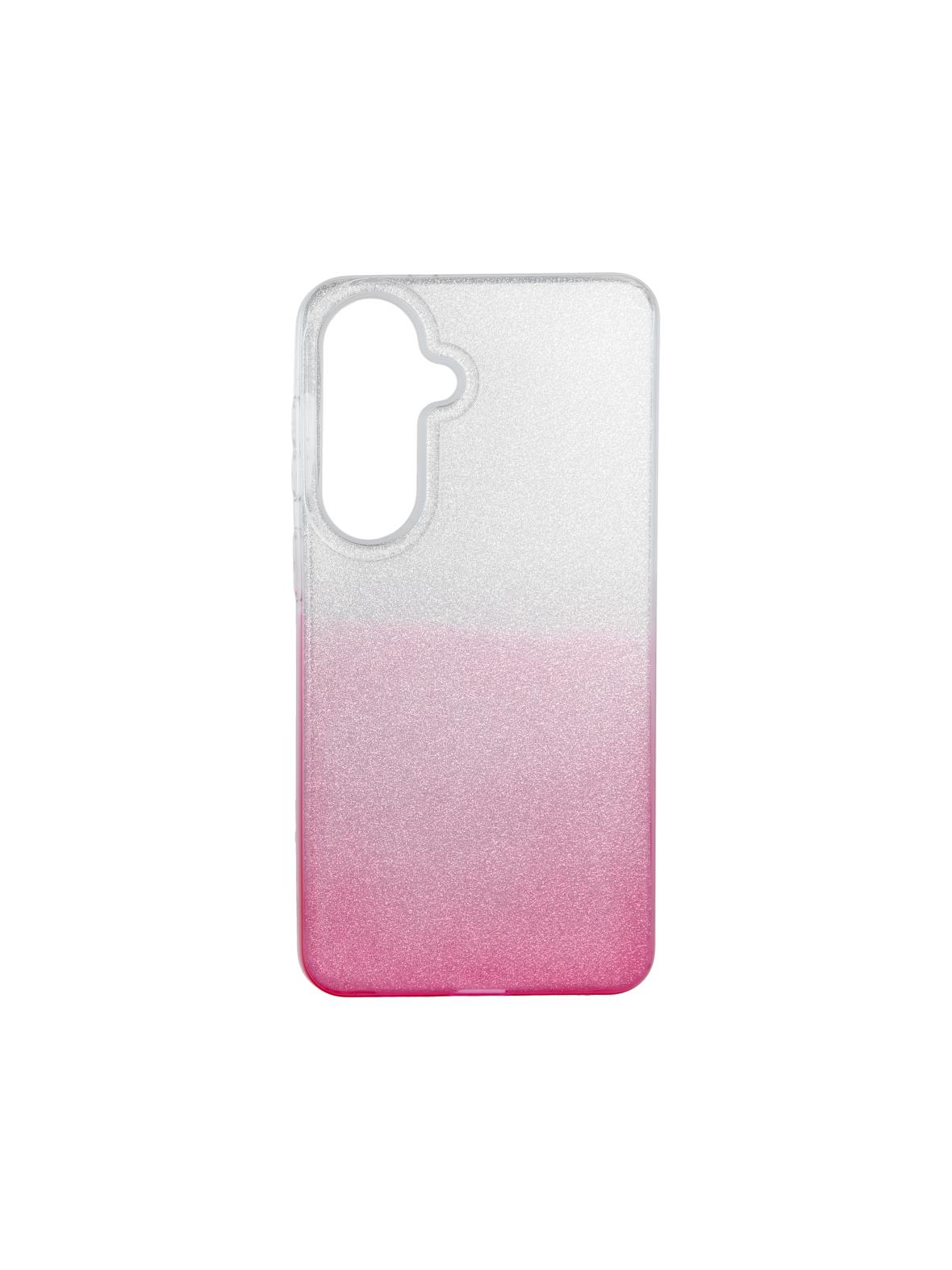 Futerał SHINING do SAMSUNG S26 Plus transparentny różowy