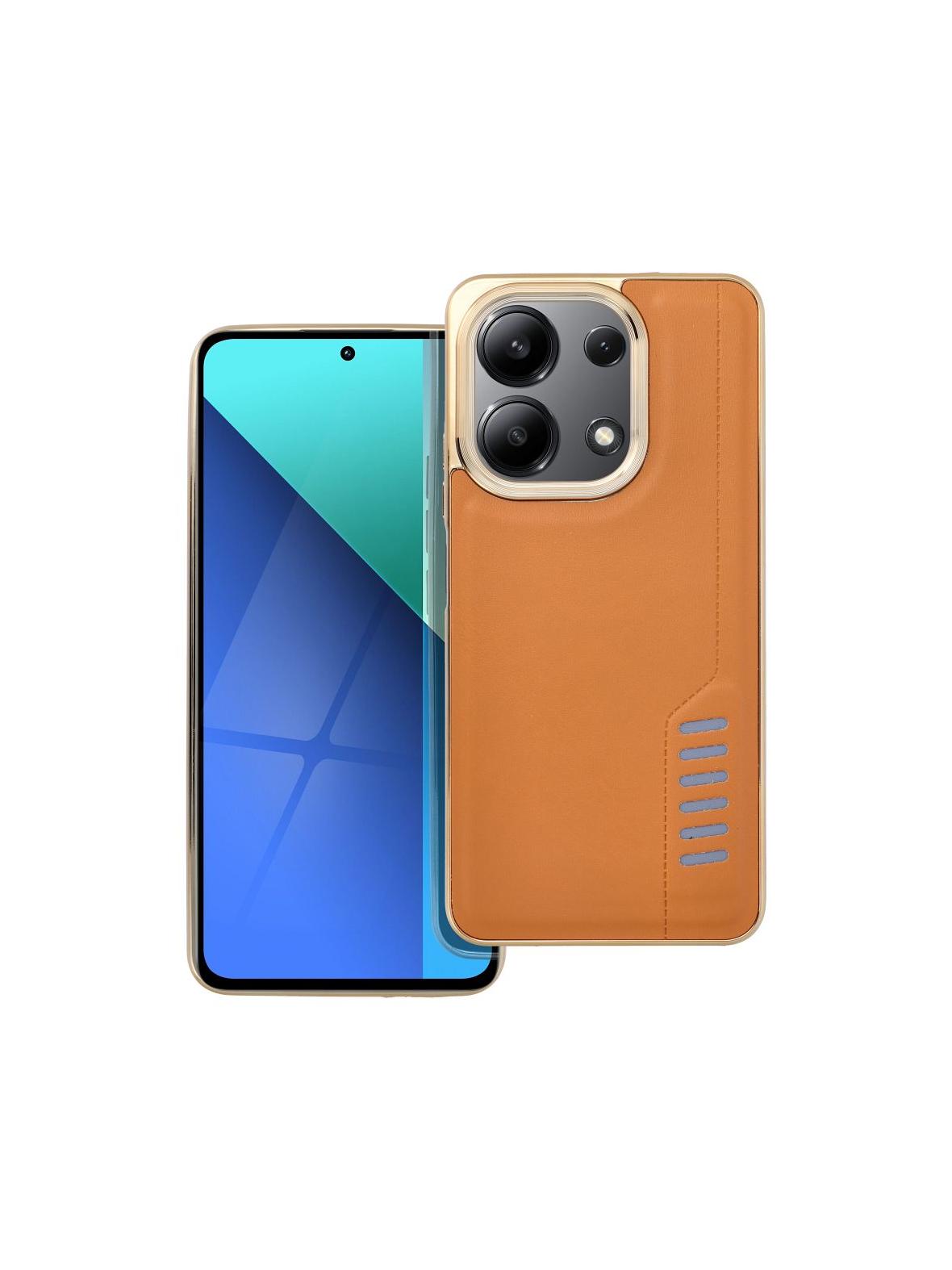 Futerał MILANO do XIAOMI Redmi Note 13 4G brązowy