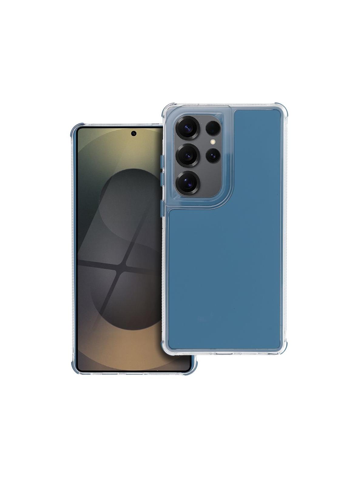 Futerał MATRIX do SAMSUNG S25 Ultra niebieski