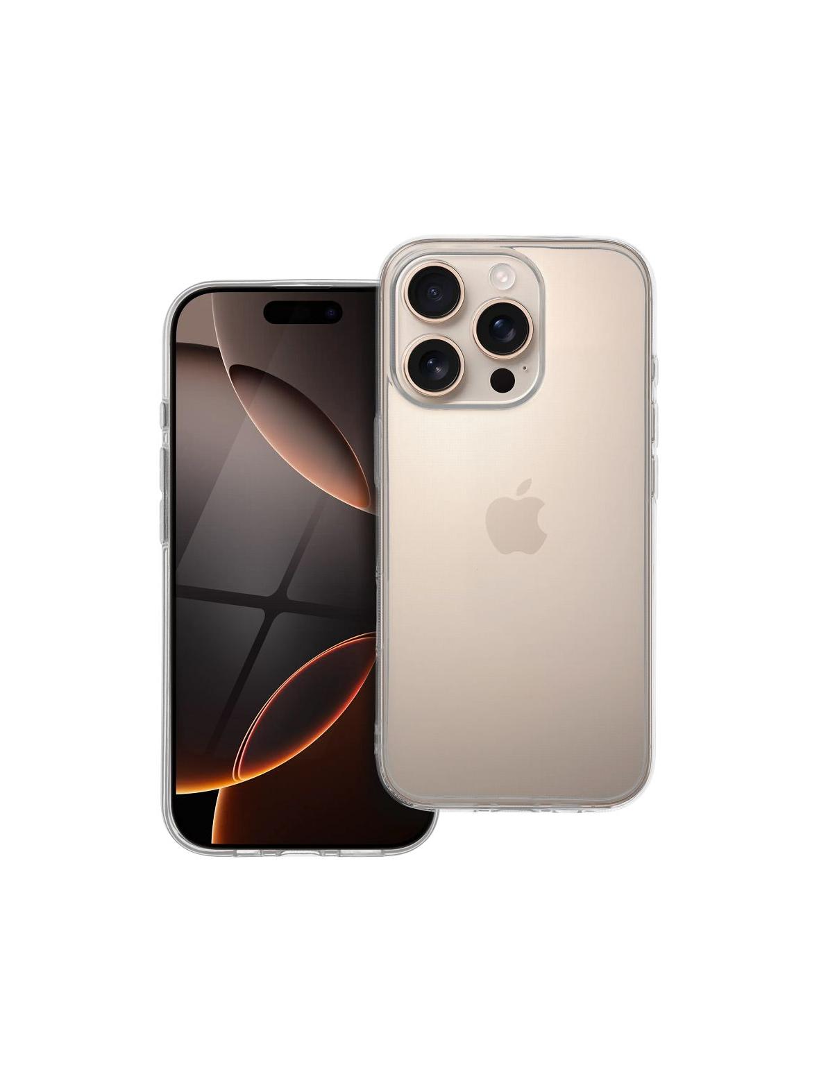 Futerał CLEAR CASE 2 mm do IPHONE 16 Pro (camera protection) transparentny