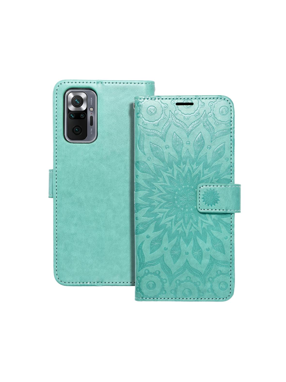 Kabura MEZZO Book do XIAOMI Redmi Note 10 Pro mandala zielony