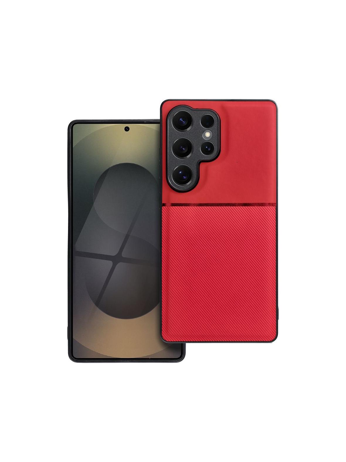 Futerał NOBLE do SAMSUNG S25 Ultra czerwony