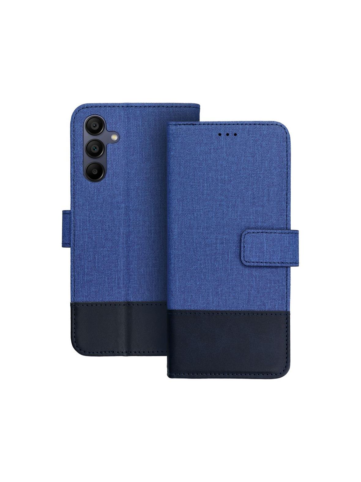 Kabura GOMMA Book do SAMSUNG A15 4G / A15 5G niebieski