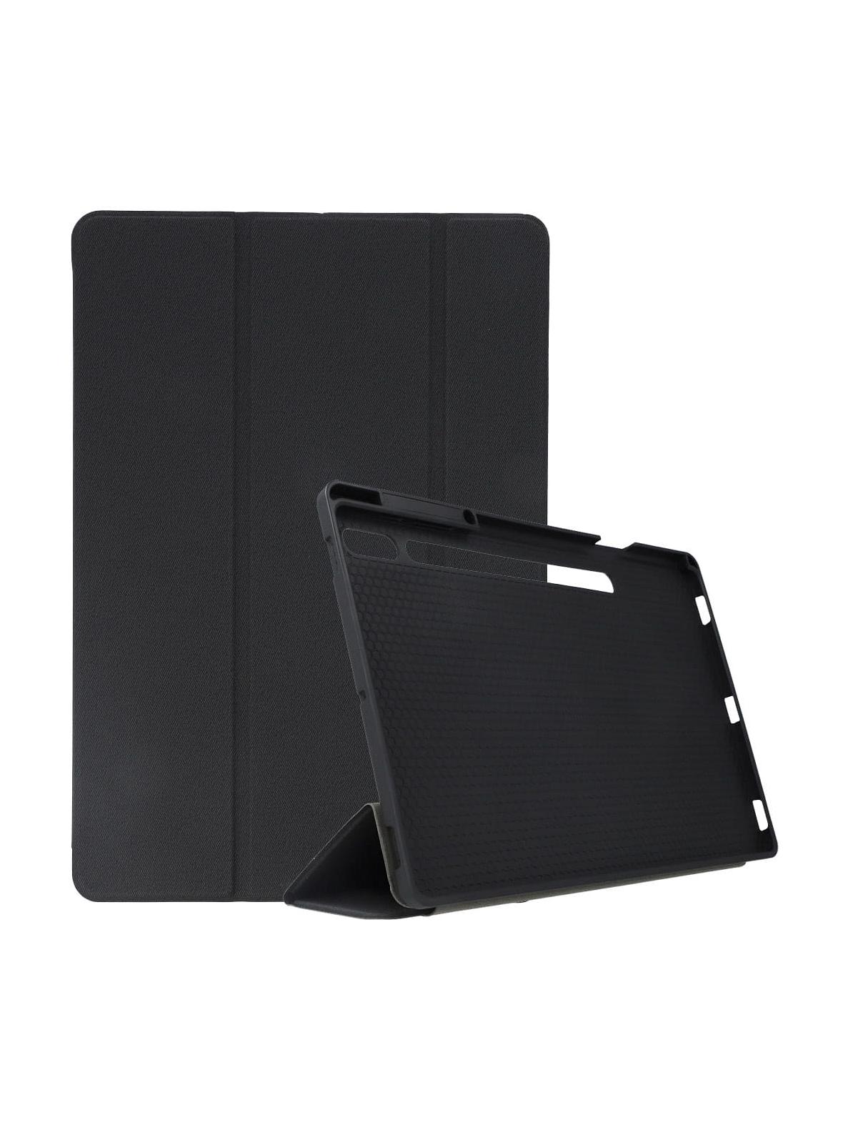DUX DUCIS etui DOMO składane z miejscem na rysik do SAMSUNG Tab S8 Plus (X800/X806)/S7FE(T730/T736B)/S7 Plus (T970/T976B) czarne