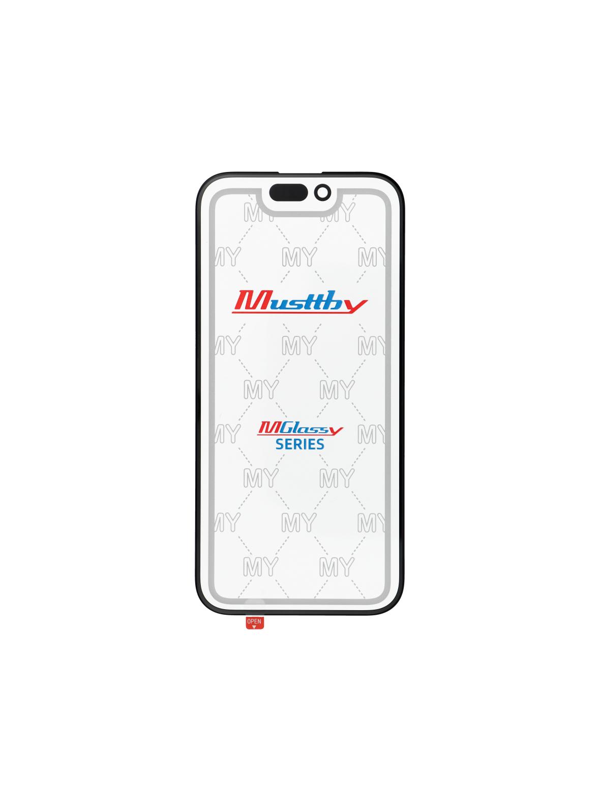 MUSTTBY szybka + oca IPHONE 15 pro