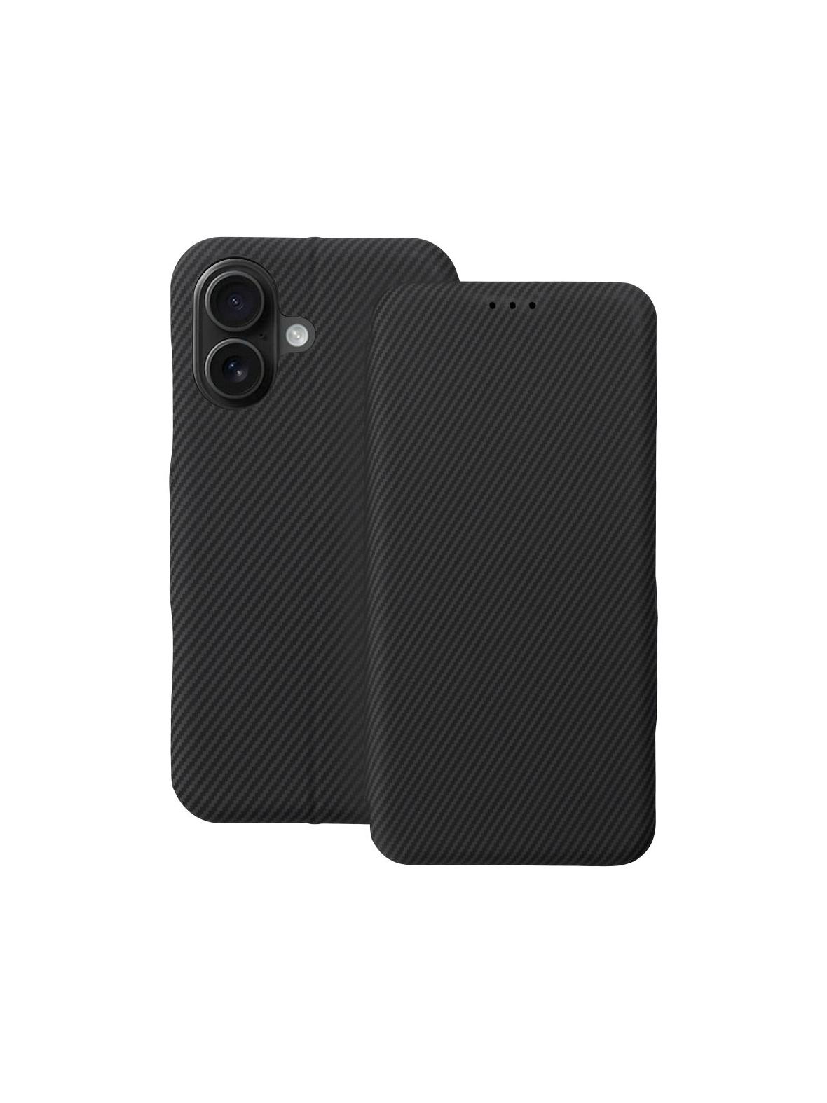 Kabura FOLIO Side Magnet do IPHONE 16 czarny