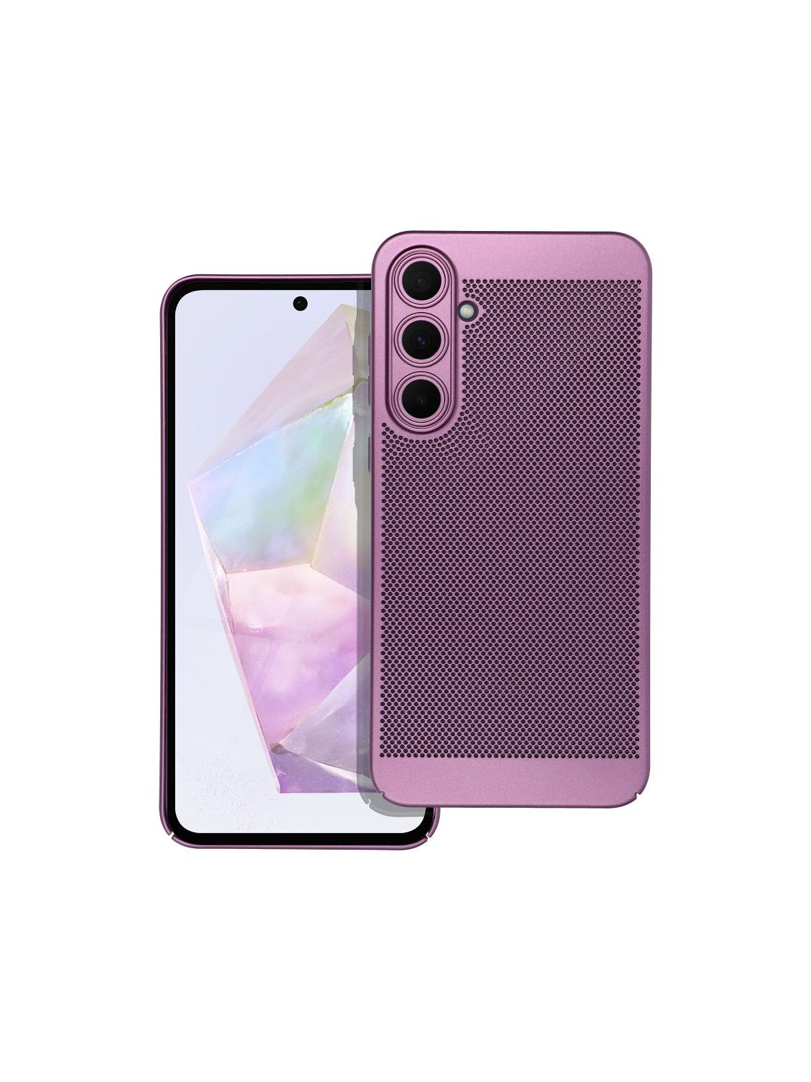 Futerał BREEZY do SAMSUNG A35 5G fioletowy