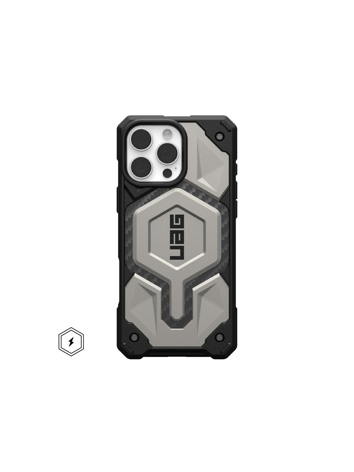 UAG Urban Armor Gear futerał MONARCH PRO do IPHONE 16 Pro Max titanium