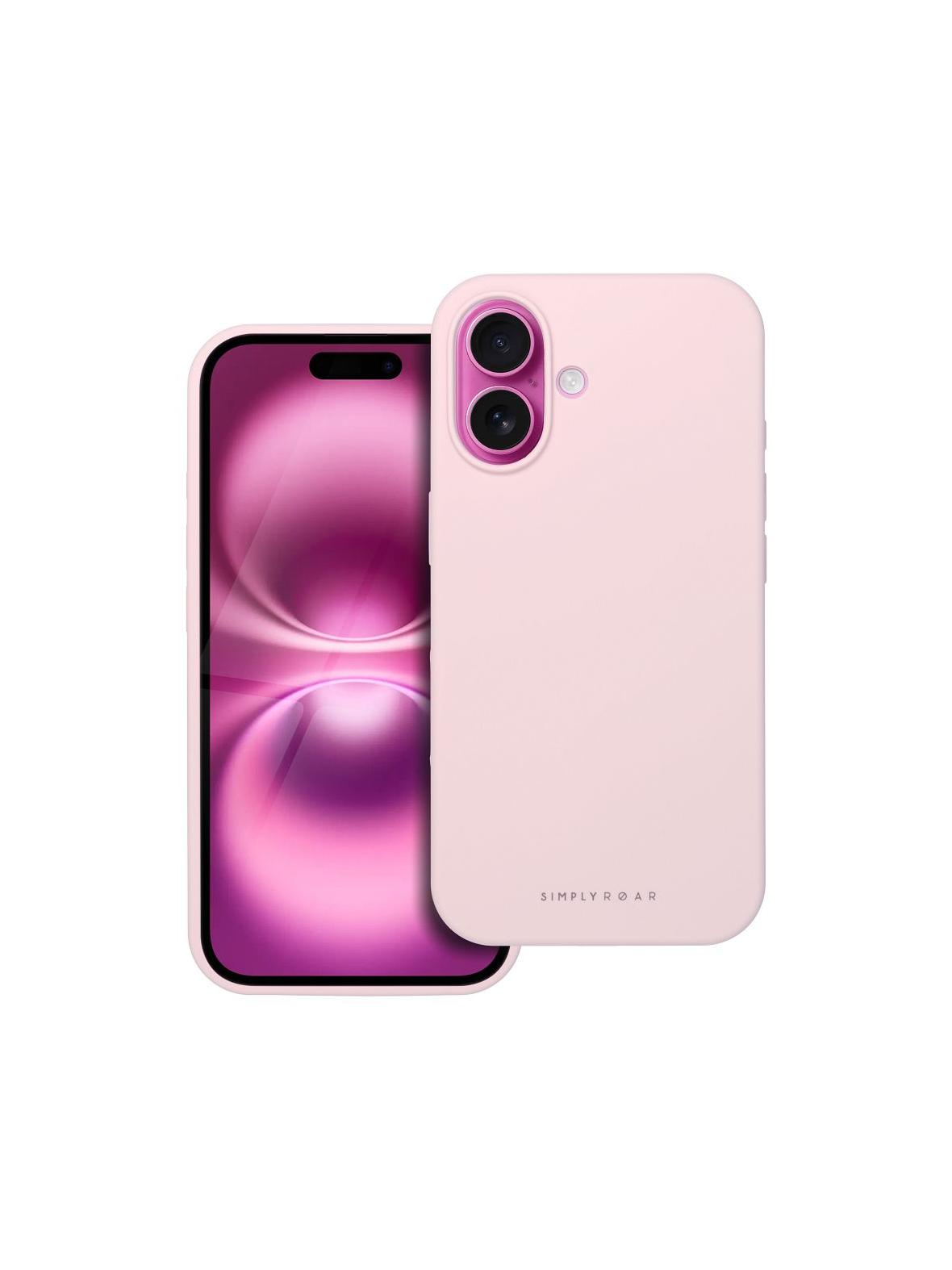 ROAR futerał CLOUD SKIN do IPHONE 16 Jasnoróżowy