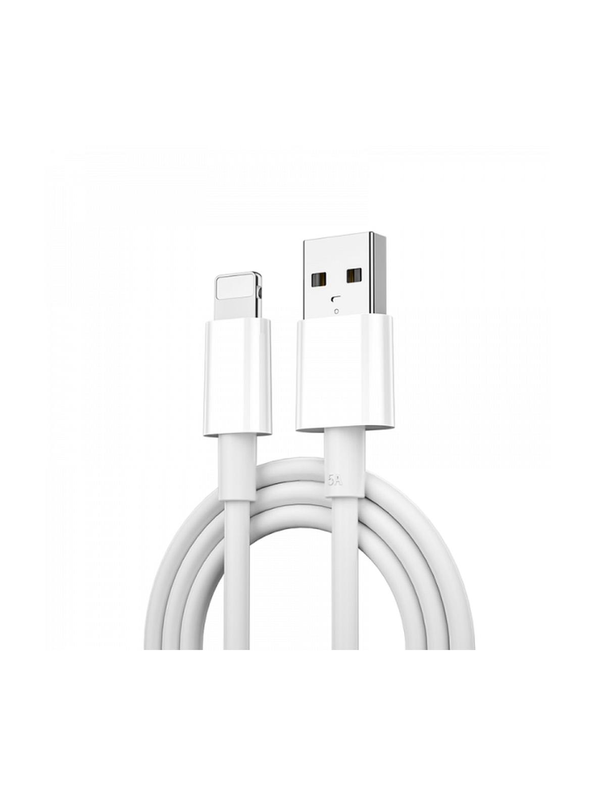 Kabel USB A do Lightning Wiwu 2,4A Wi-C006 biały