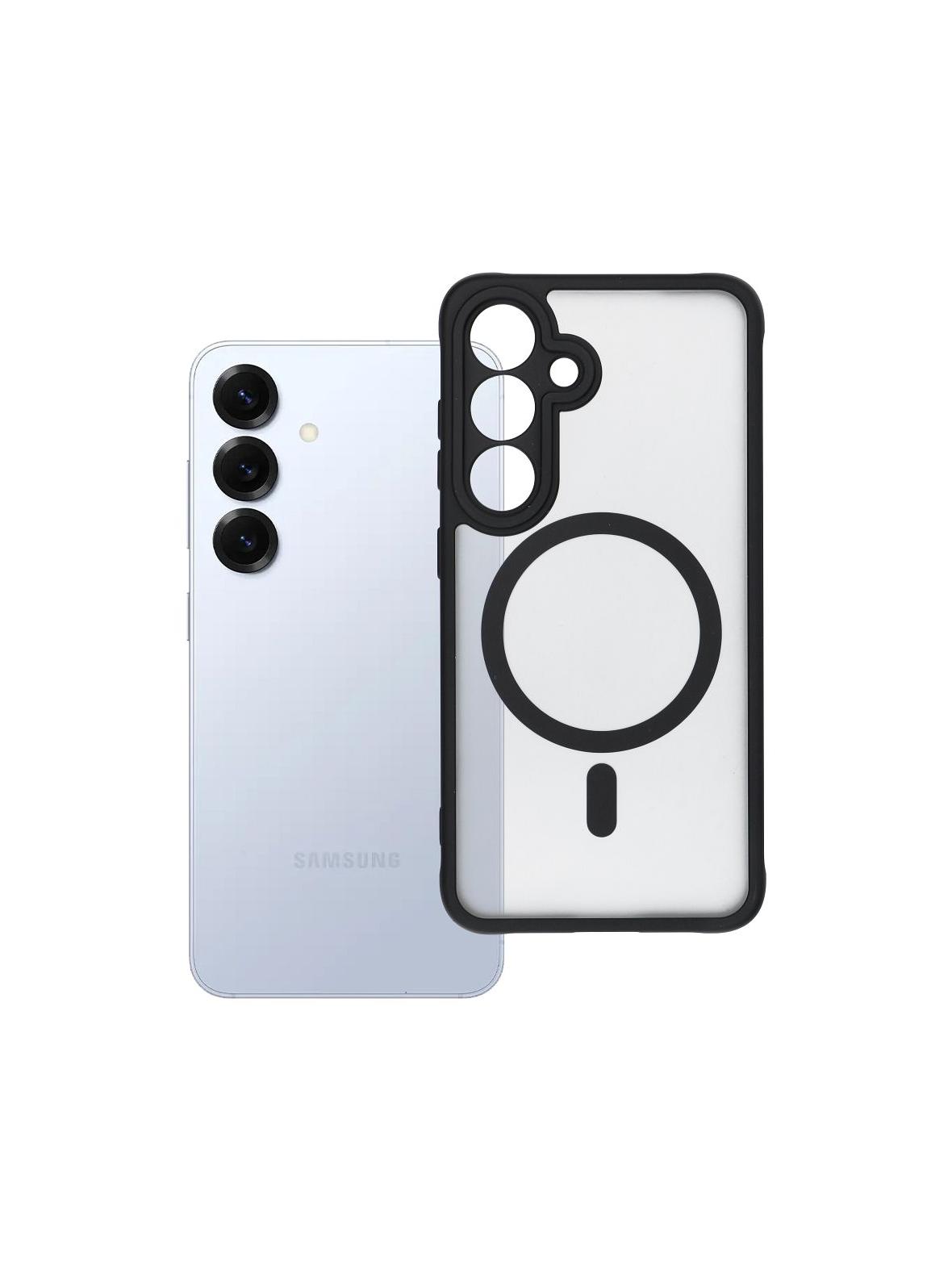 Futerał do Samsung S25 Full Matte Mag Cover zgodny z MagSafe czarny