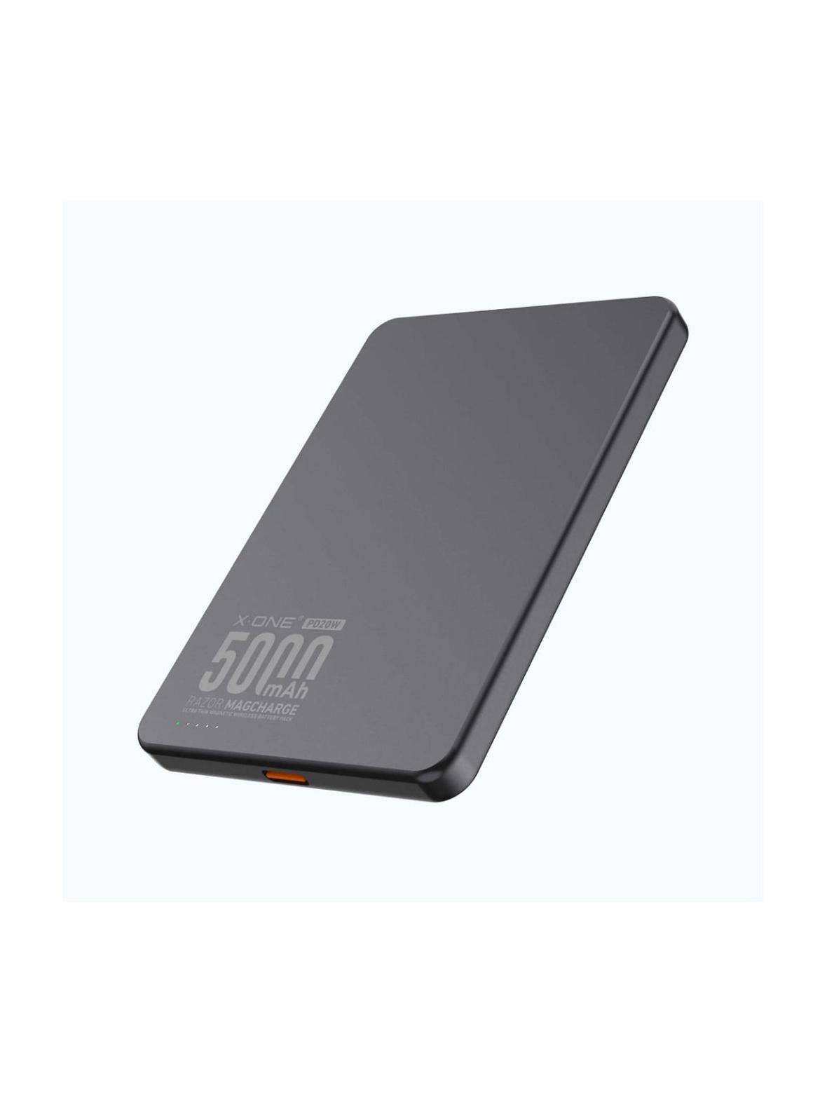 X-ONE Razor Magcharge Ultraslim (7,6mm) power bank kompatybilny z MagSafe 5000mAh