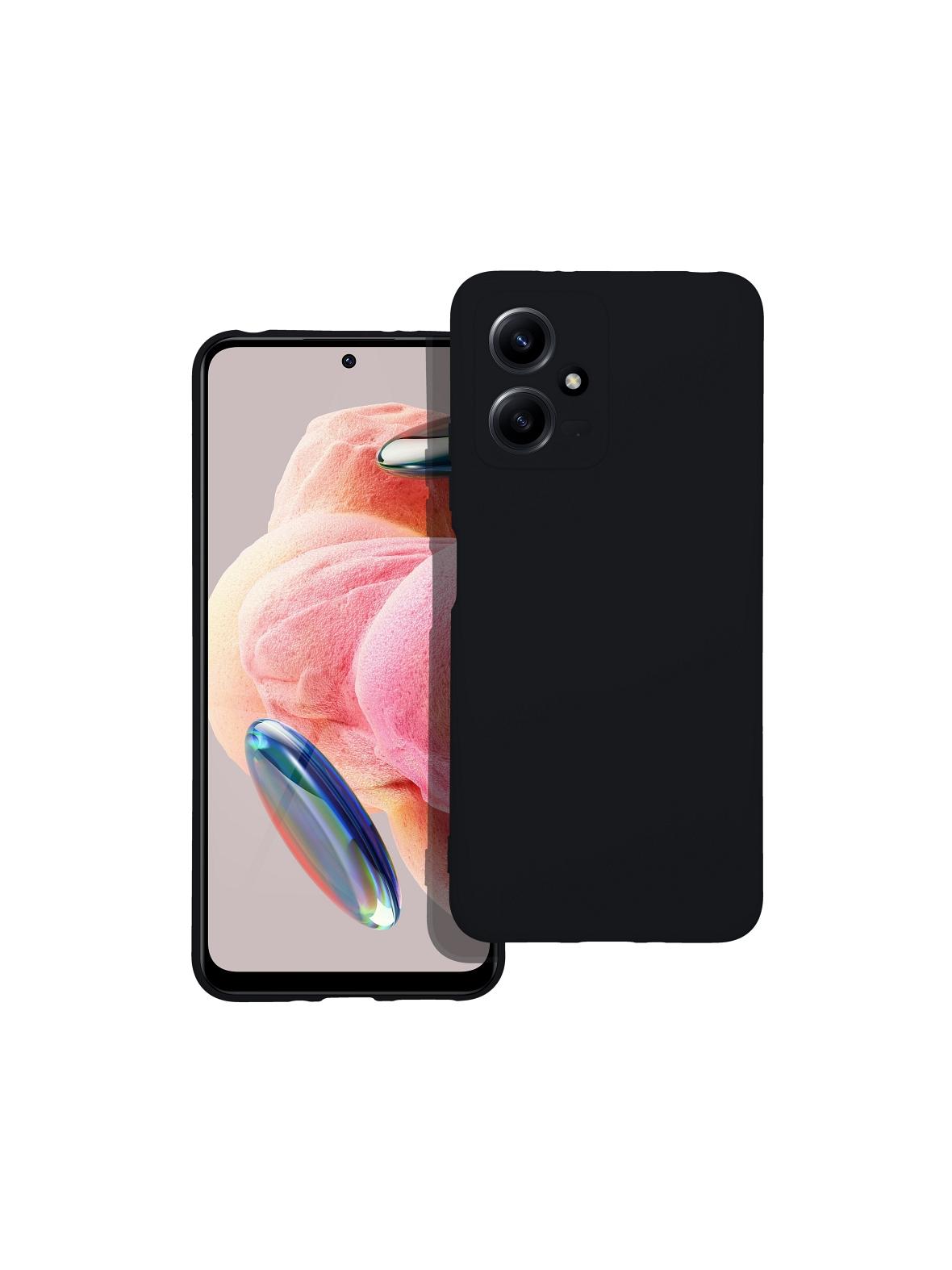 Futerał SILICONE do XIAOMI Redmi Note 12 5G czarny