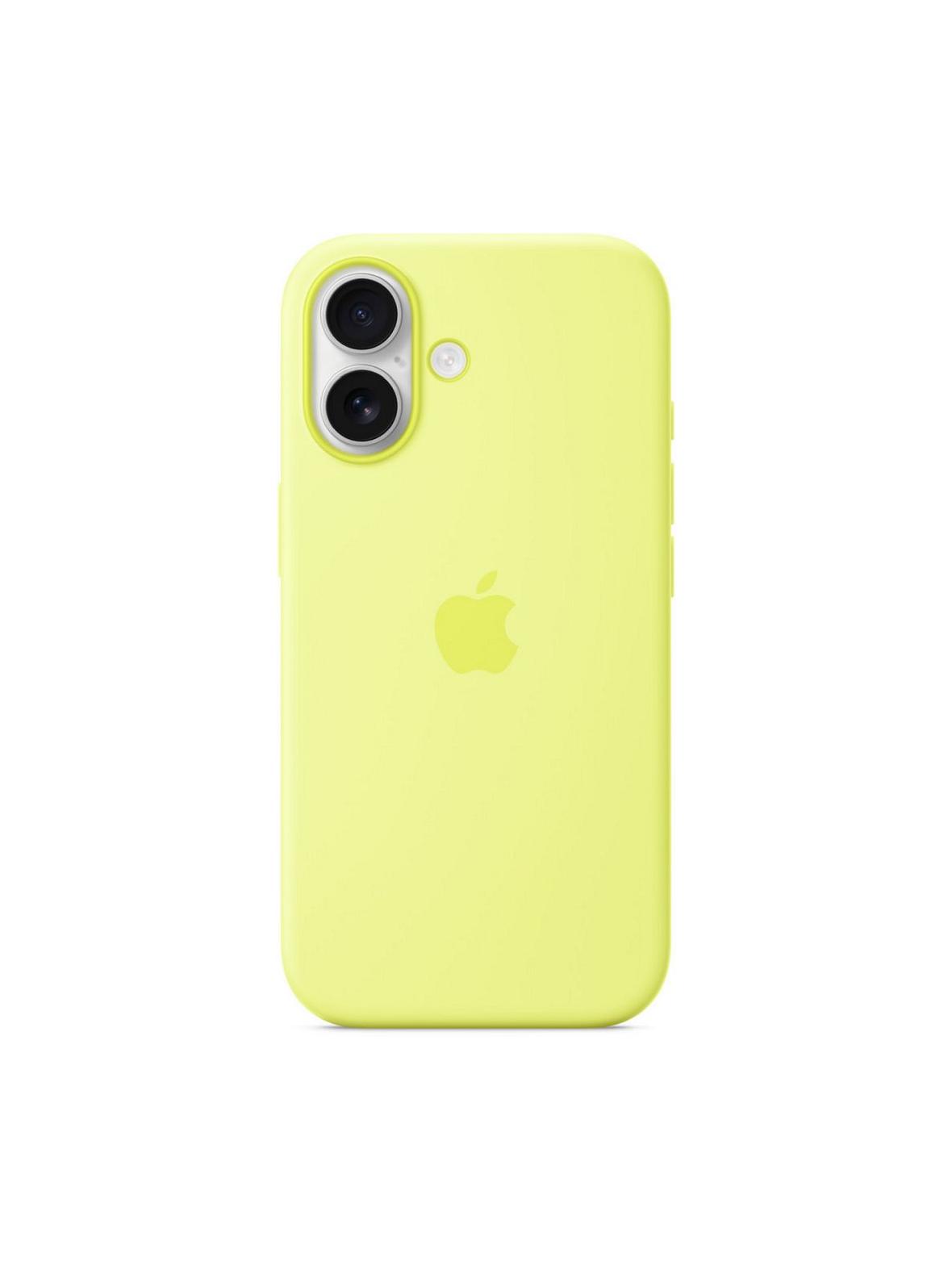 iPhone 17 Silicone Case with MagSafe - Neon Yellow 0INT