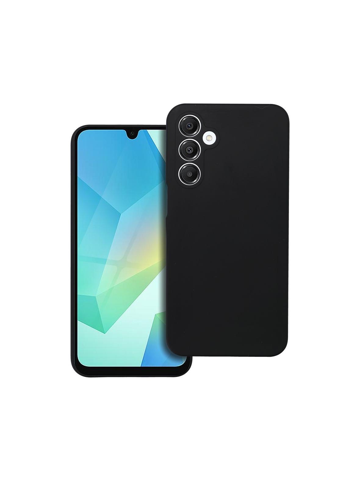 Futerał SILICONE 2mm do SAMSUNG A16 5G / A16 4G czarny