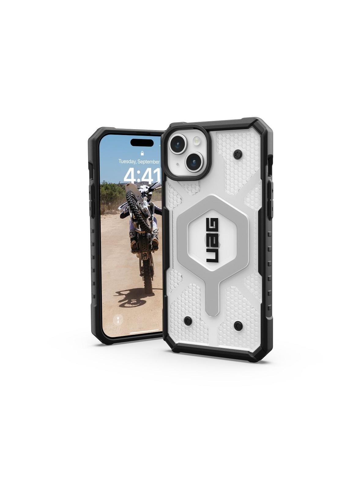 UAG Urban Armor Gear futerał PATHFINDER kompatybilny z Magsafe do IPHONE 15 Plus ice