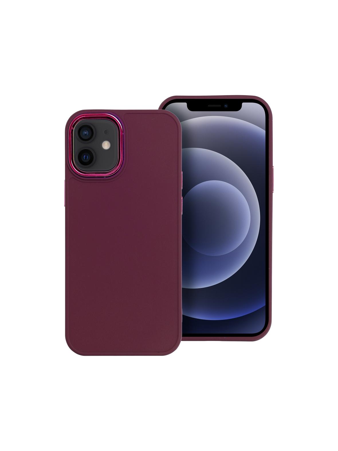 Futerał FRAME do IPHONE 12 Mini fioletowy