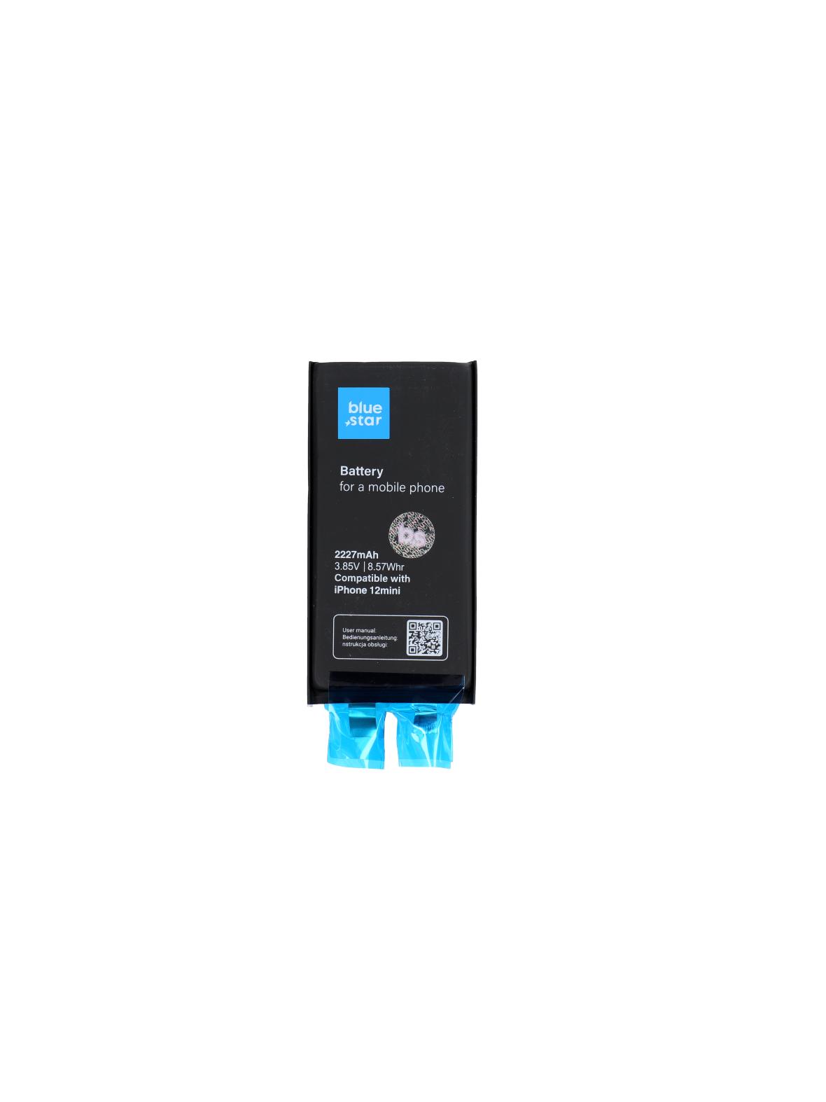 Bateria bez BMS do iPhone 12 mini 2227 mAh Blue Star HQ