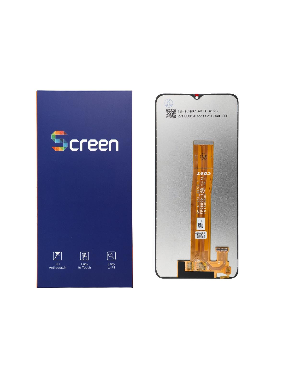 OG wyświetlacz LCD do SAMSUNG A12 A125F/A125U/A125W/A125M OEM bez ramki