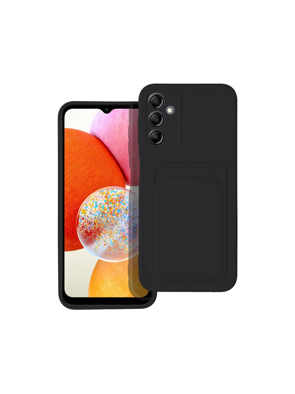 Futerał CARD CASE do SAMSUNG A14 5G / A14 4G czarny