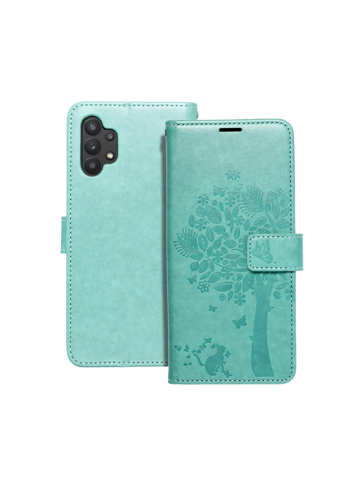 Kabura MEZZO Book do SAMSUNG A32 LTE ( 4G ) drzewo zielony