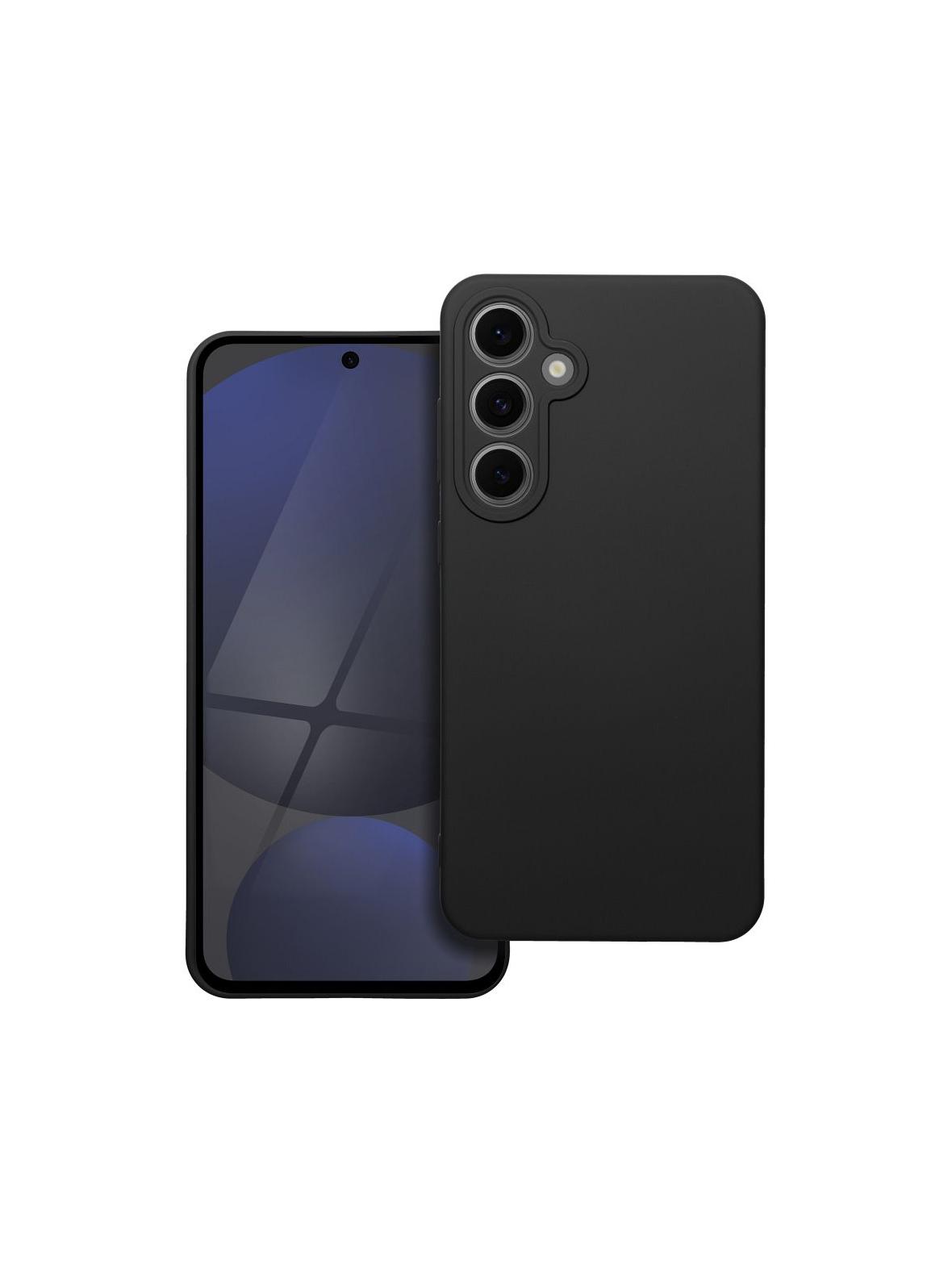 Futerał SILICONE do SAMSUNG S24 FE czarny