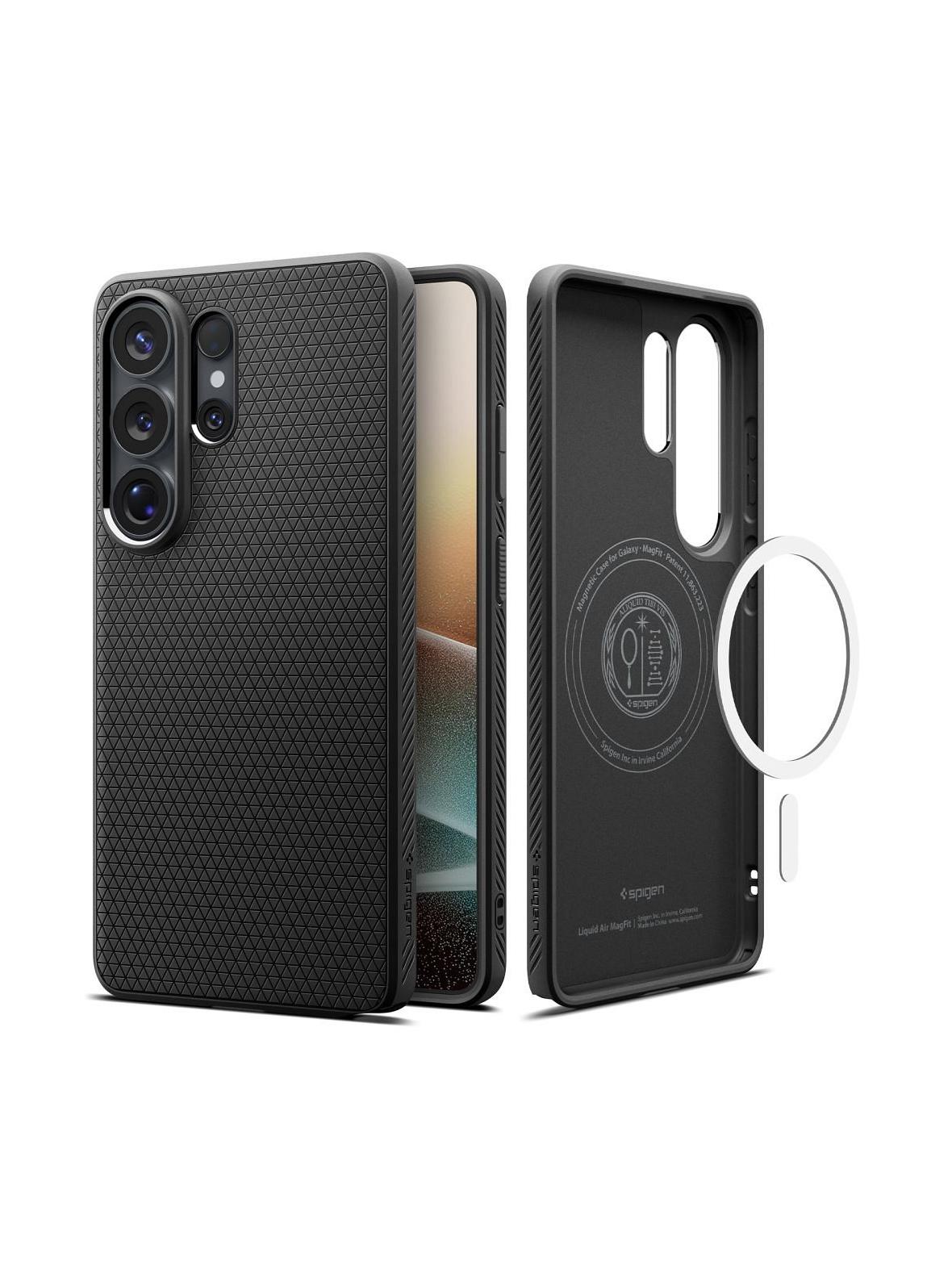 SPIGEN futerał LIQUID AIR MAG kompatybilny z MagSafe do SAMSUNG S26 Ultra matte black