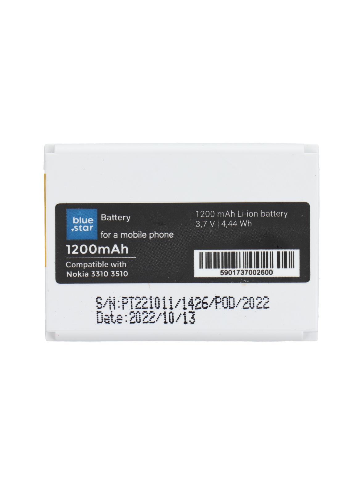 Bateria do Nokia 3310 / 3510 1200 mAh Blue Star