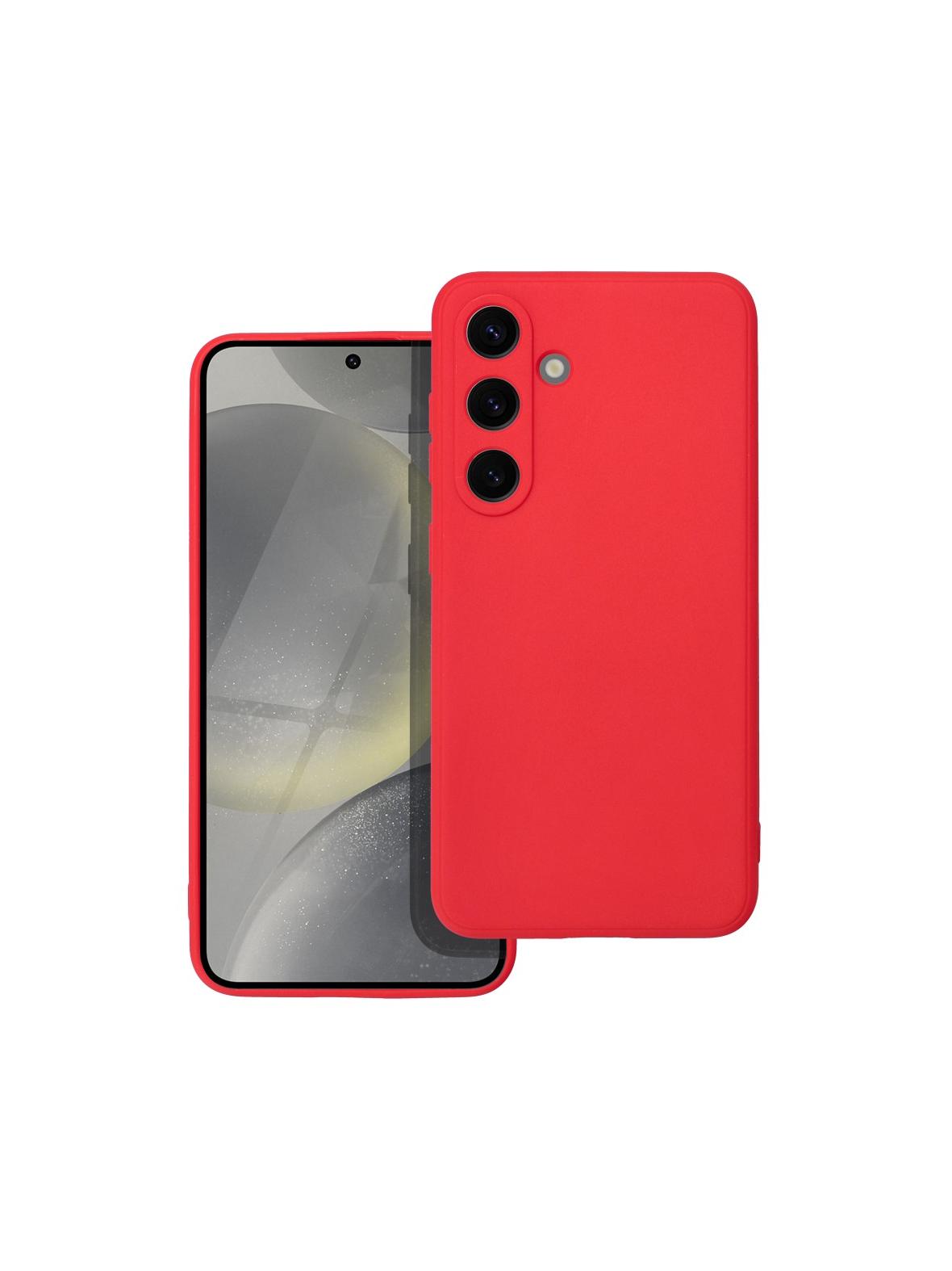 Futerał SOFT do SAMSUNG S24 czerwony
