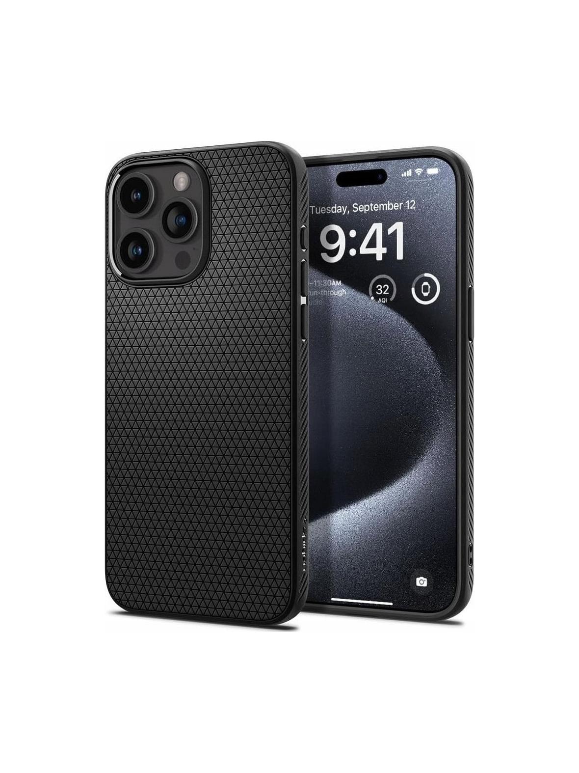 SPIGEN futerał LIQUID AIR do IPHONE 16 Pro Max matte black