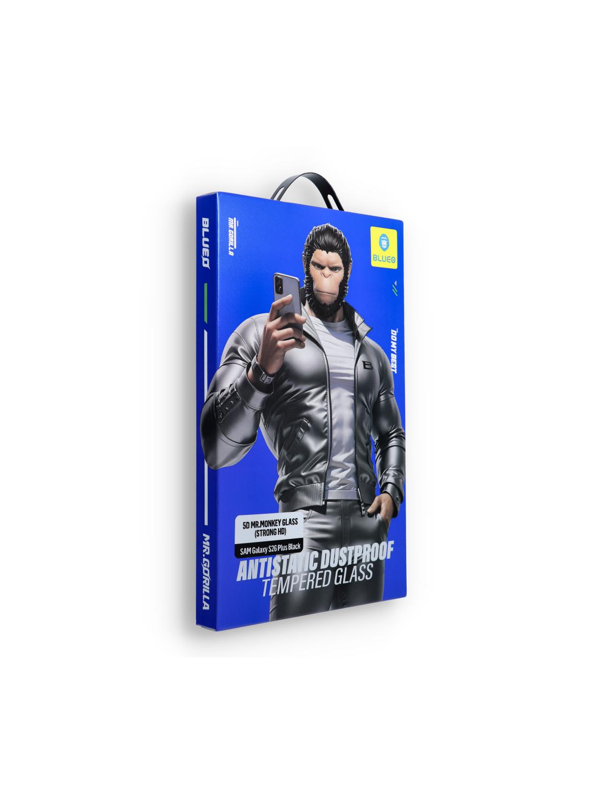 Szkło Hartowane 5D Mr. Monkey Glass - do Samsung Galaxy S26 Plus czarny (Strong Lite)