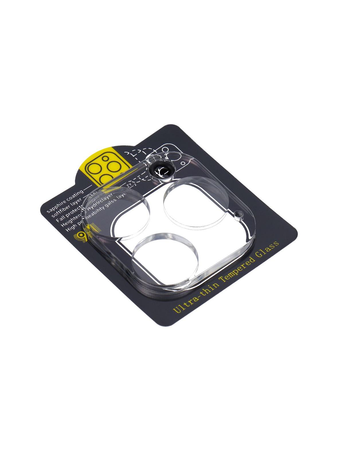 Szkło hartowane 5D Full Glue do aparatu - do iPhone 16 Pro Transparent