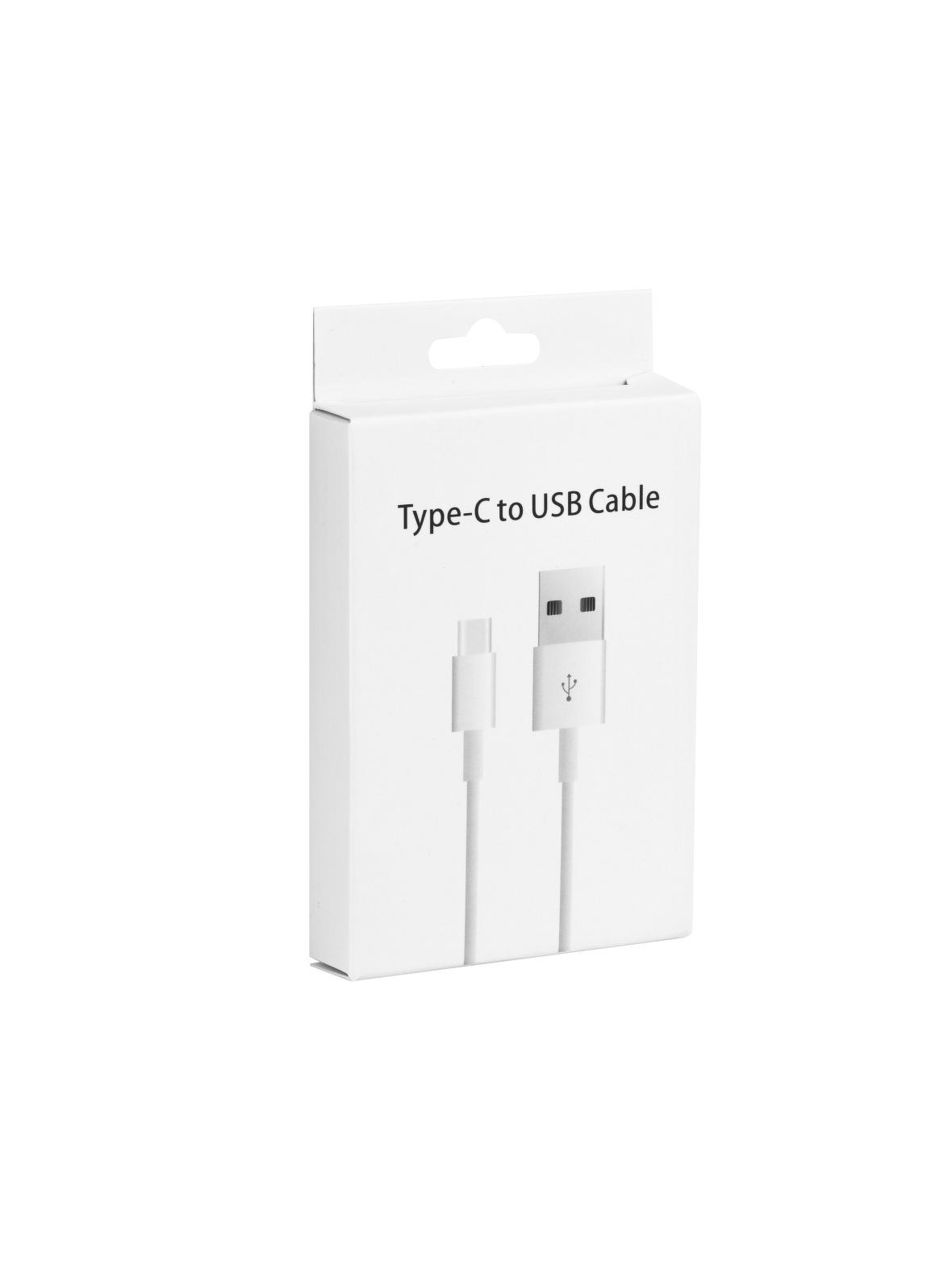Kabel USB A do USB C 3.0 2A 1 m HD2 box biały