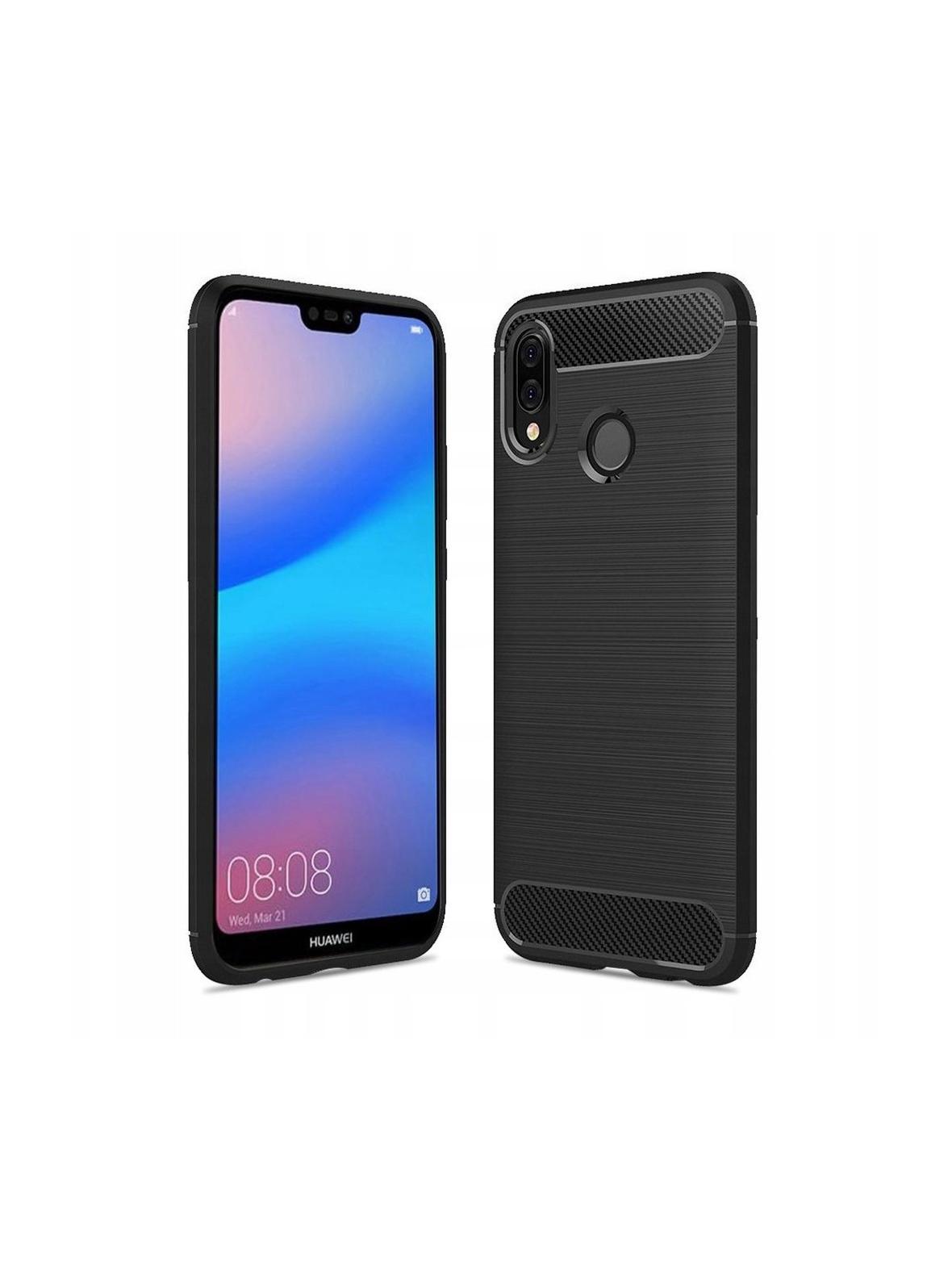 Futerał CARBON do HUAWEI P20 LITE czarny