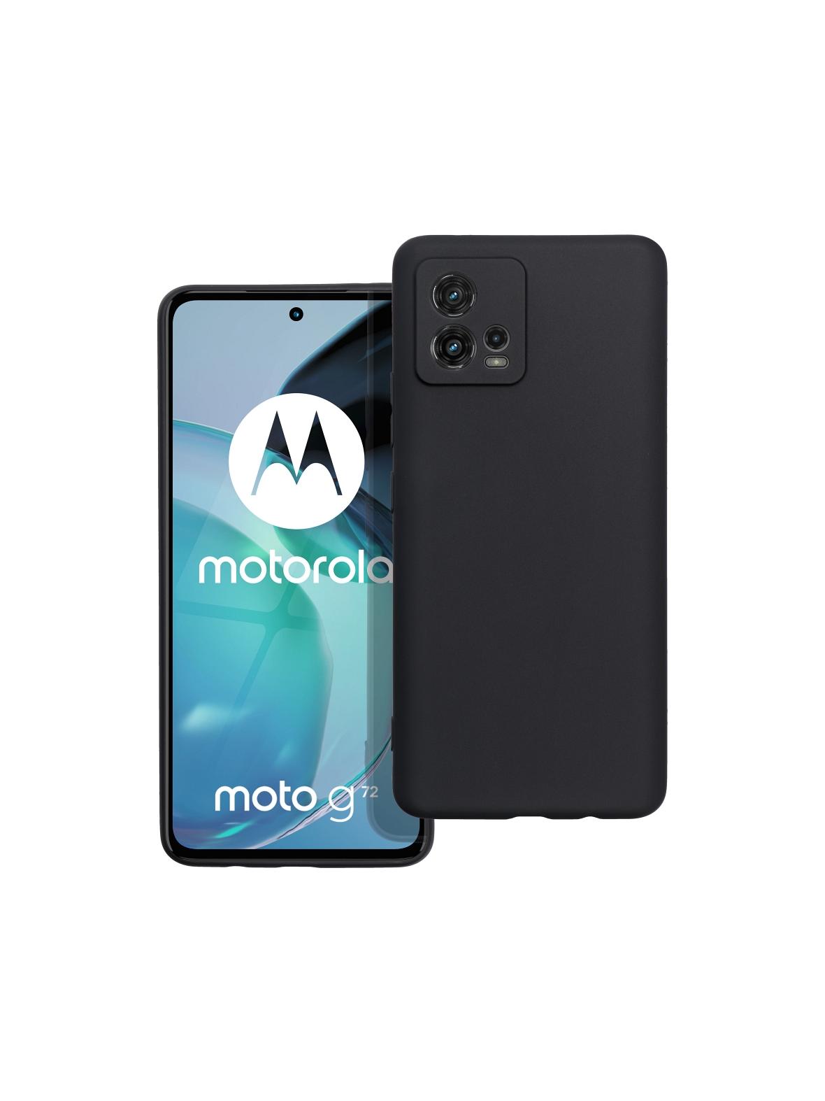 Futerał MATT do MOTOROLA G72 czarny