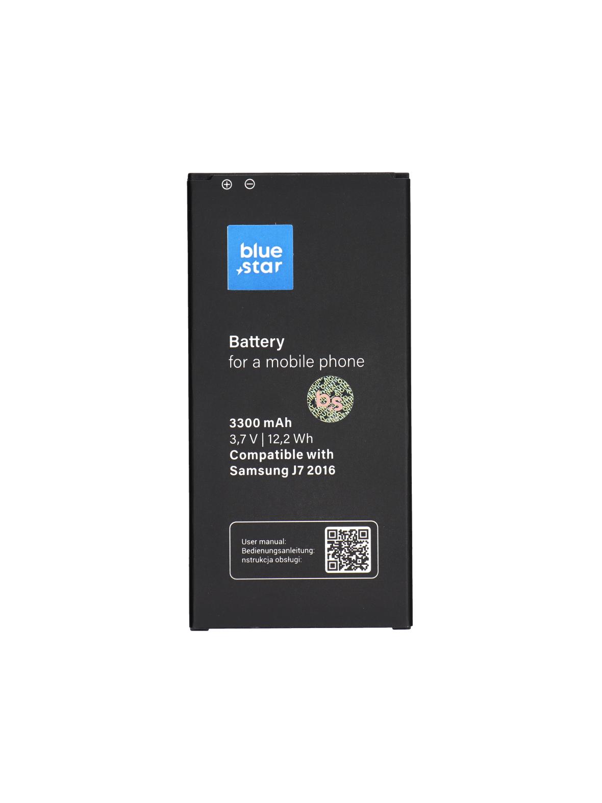 Bateria do Samsung J7 2016 3300 mAh Blue Star Premium