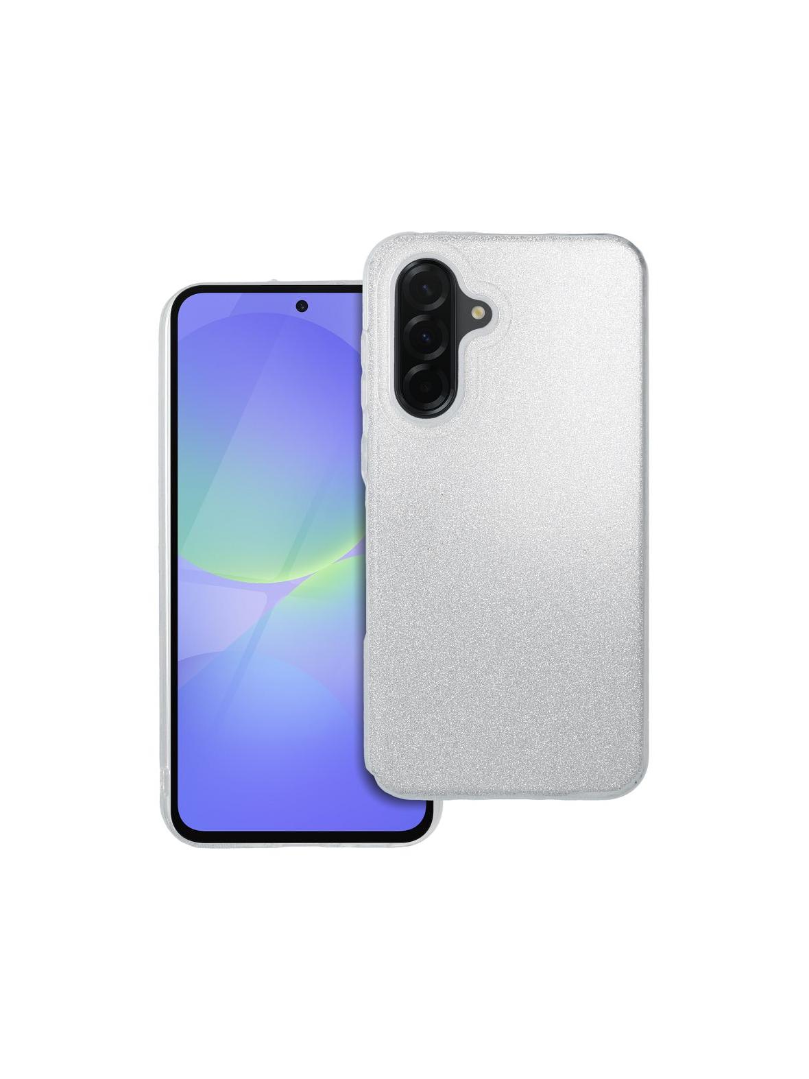 Futerał SHINING do SAMSUNG A36 5G srebrny