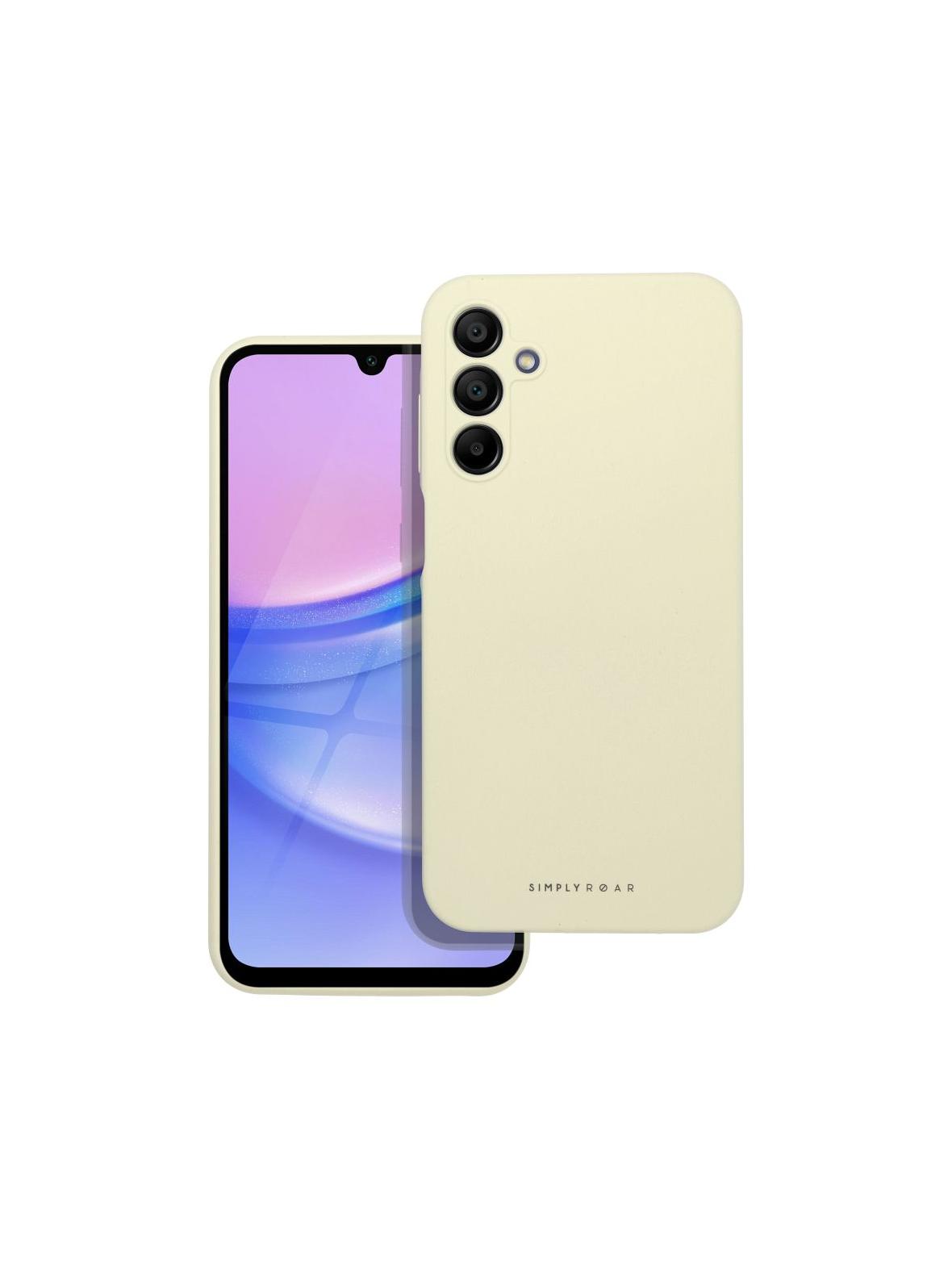 ROAR futerał CLOUD SKIN do SAMSUNG A15 4G / A15 5G Jasnożółty