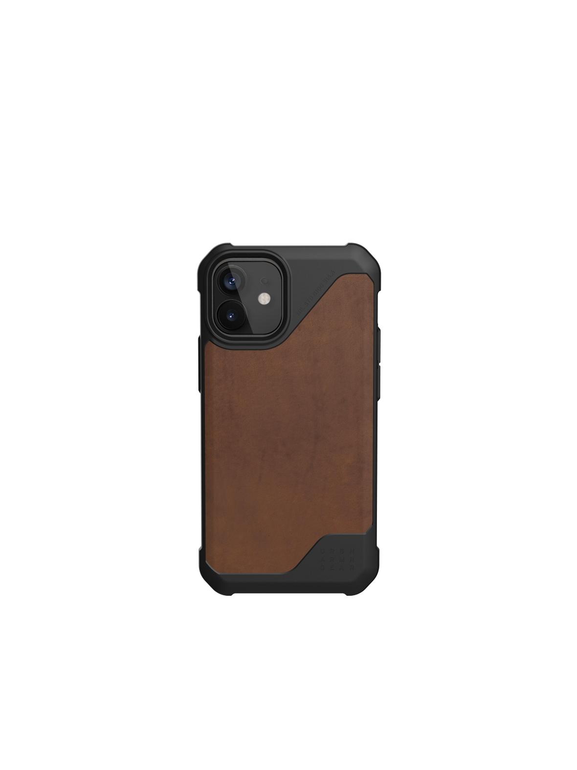 UAG Urban Armor Gear futerał METROPOLIS LT (skóra) do IPHONE 12 Mini brown