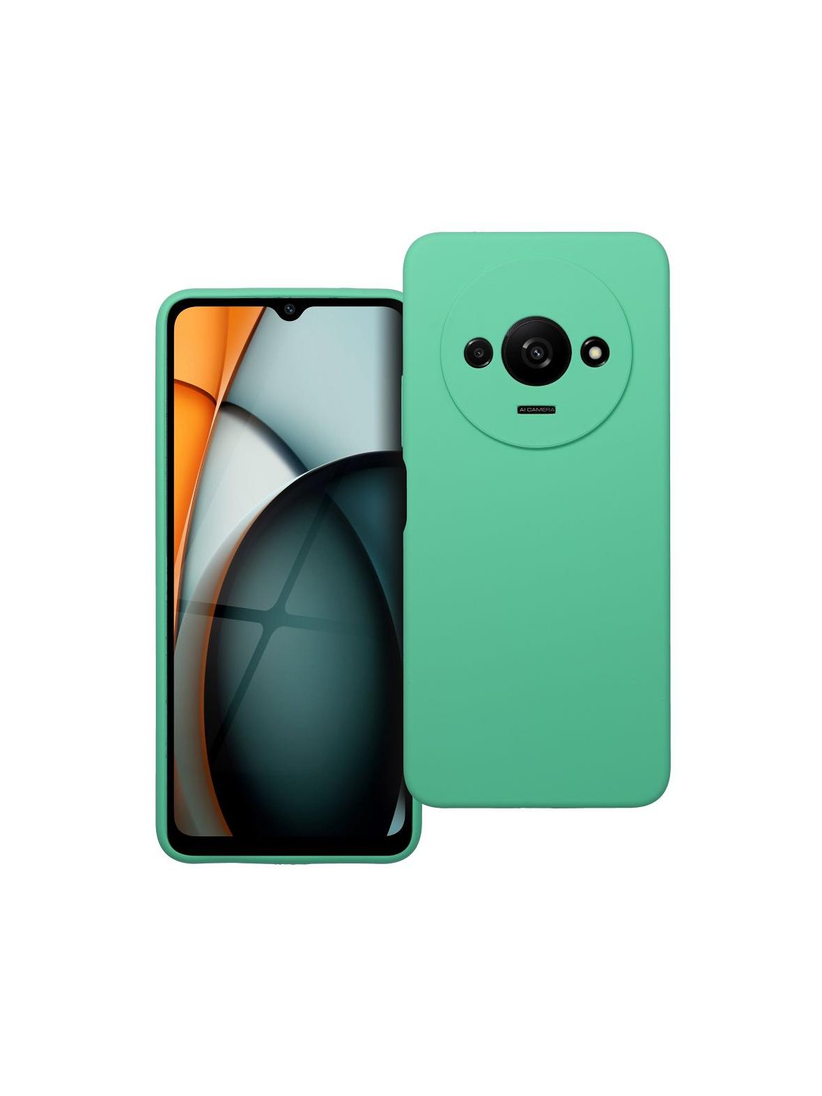 Futerał SILICONE 2mm do XIAOMI REDMI A3 4G miętowy