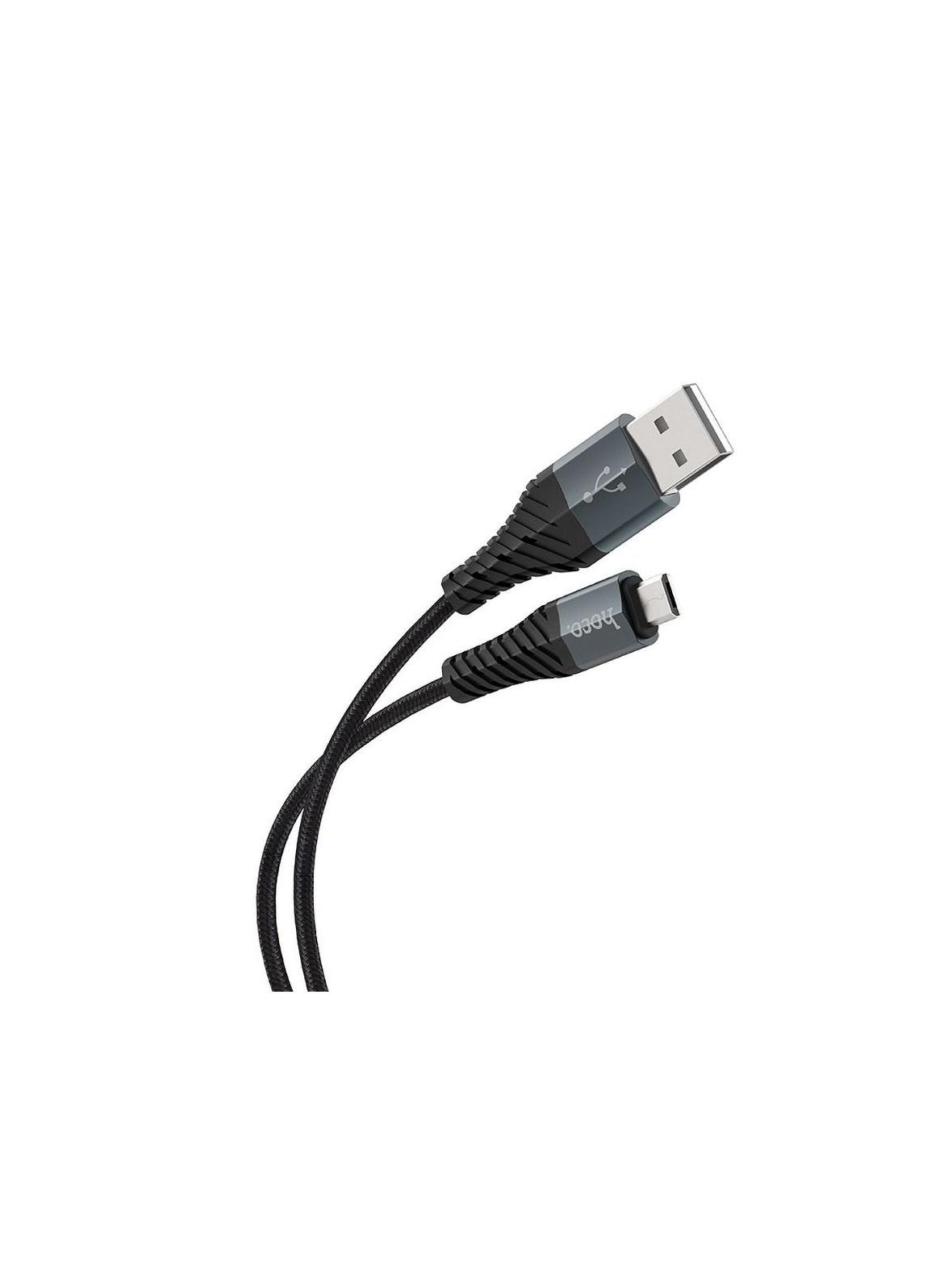 Kabel USB A do Lightning Hoco 2,4A 1 m X38 czarny
