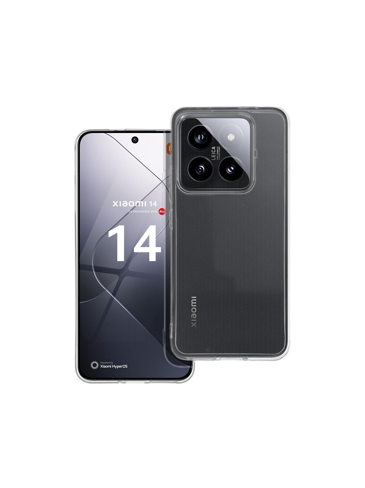 Futerał CLEAR CASE 2 mm do XIAOMI 14 Pro (camera protection) transparentny