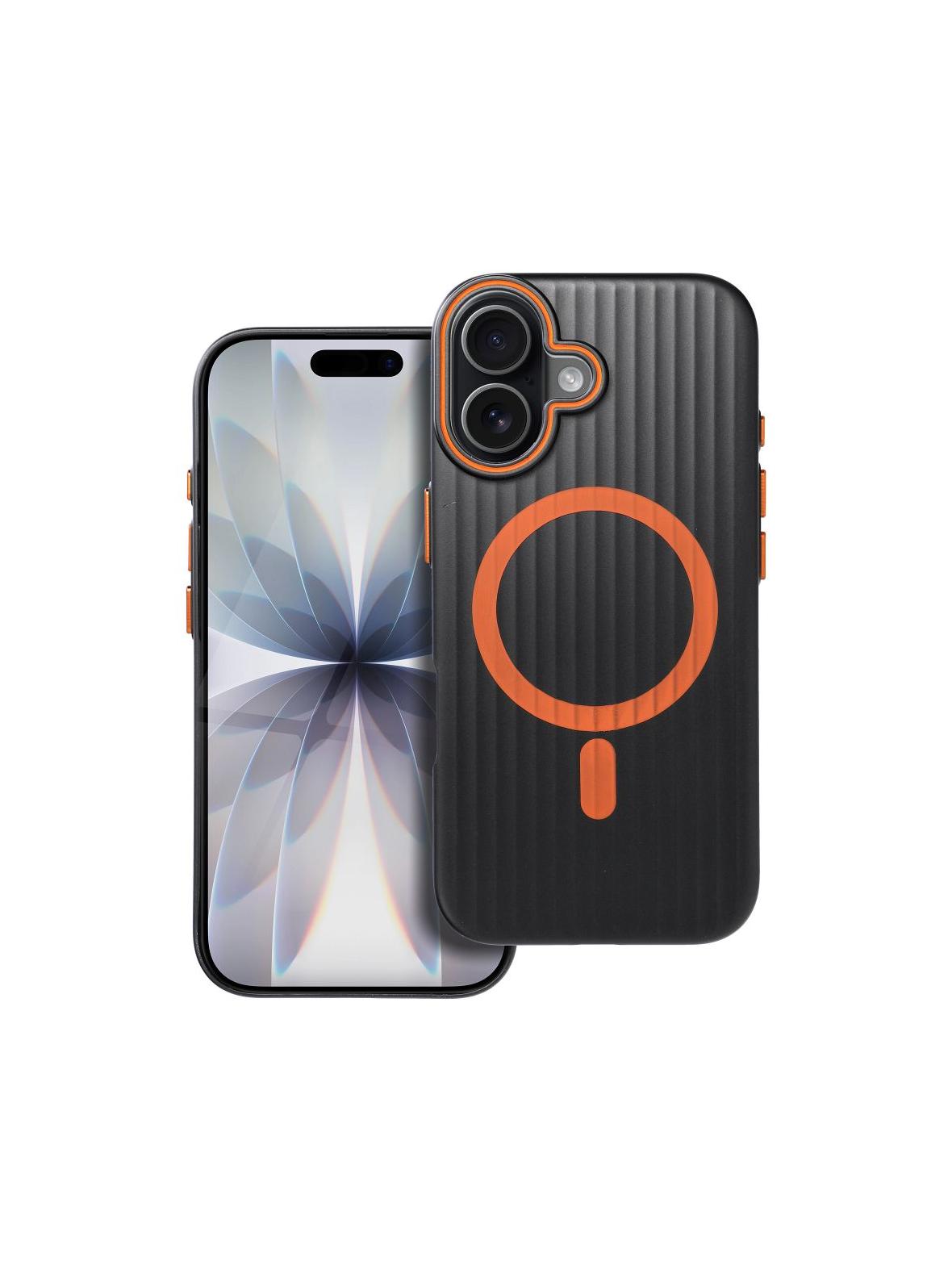 Futerał SIMPLY kompatybilny z MagSafe do IPHONE 17 tytan czarny