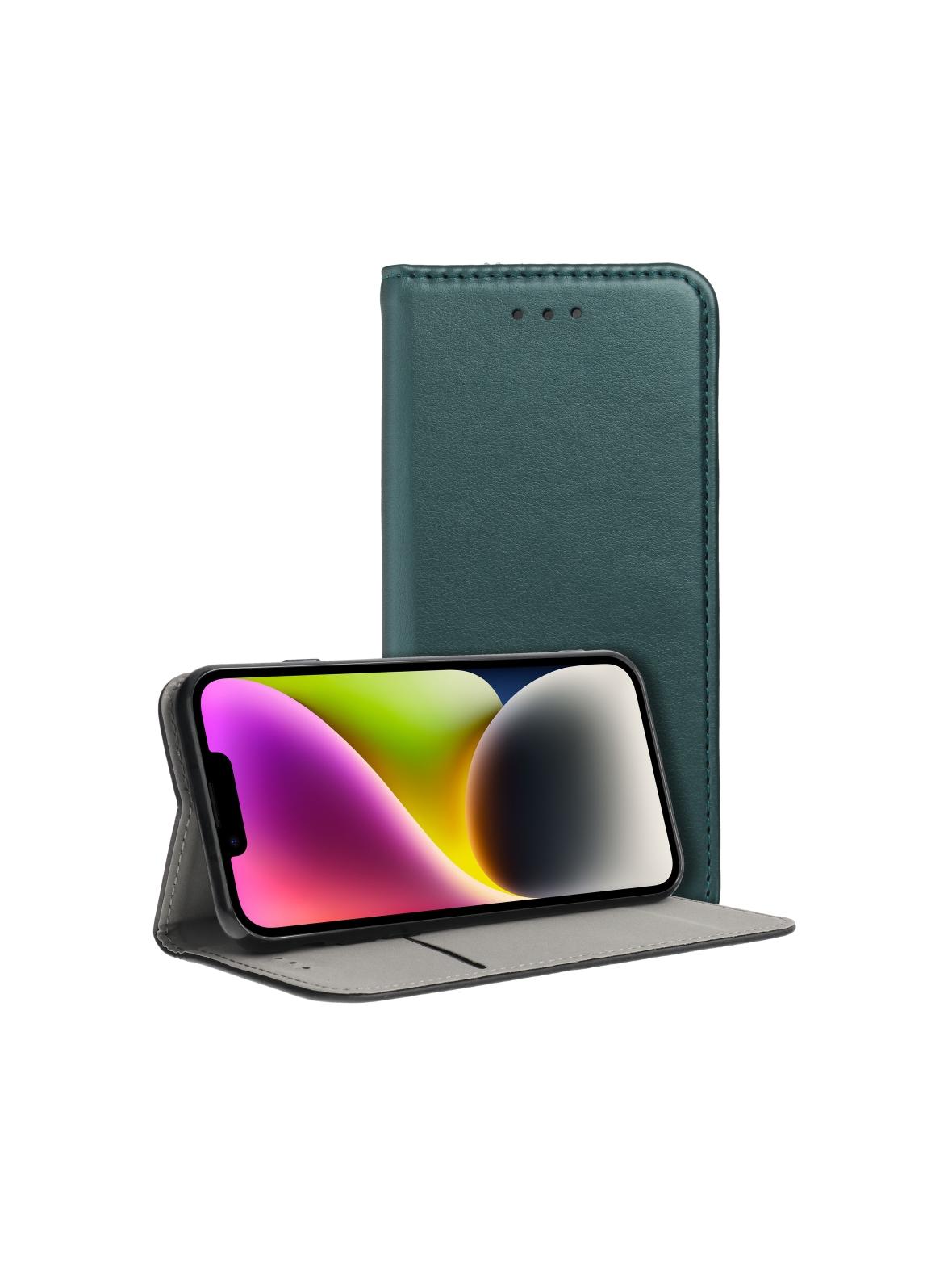 Kabura SMART MAGNETO do OPPO A78 5G ciemnozielony