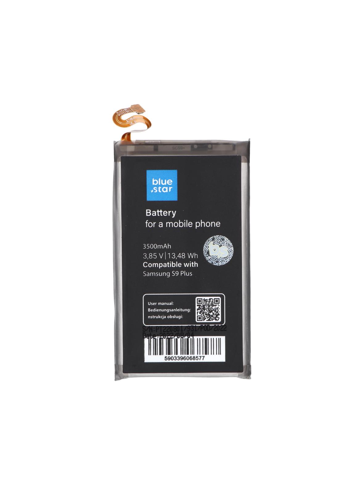Bateria do Samsung S9 Plus 3500 mAh Blue Star Premium